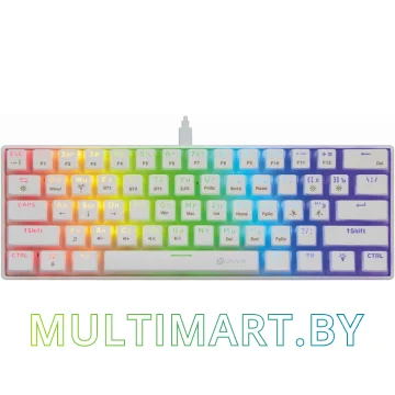 Клавиатура Oklick K763W (белый)